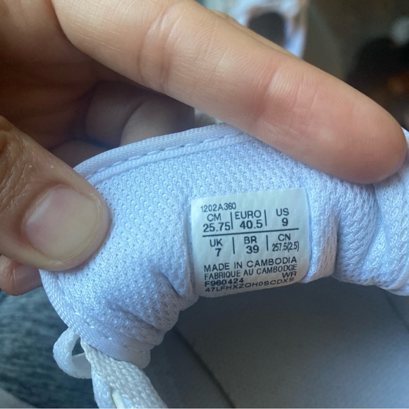 ASICS Women's White and Tan Sneakers - Picture 11 of 11